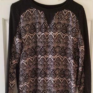 Mossimo Black/Pink Shirt